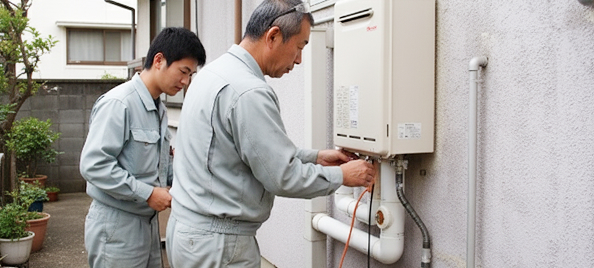 交換・設置作業 経験と実績豊富なスタッフが交換作業を行います